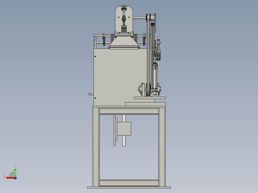 包装袋供料机--1后视图