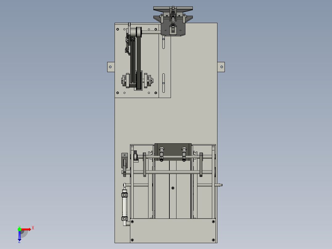 包装袋供料机--1俯视图