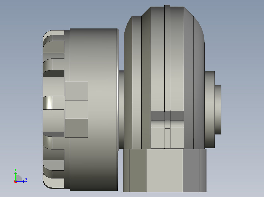 塑胶件自动加螺纹设备设计-DSR-25-180-P_1左视图