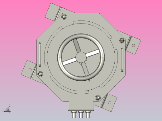 TSGC2J-20接触调压器三维模型202011后视缩略图