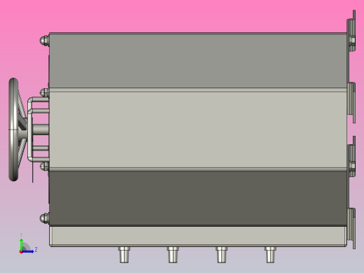 TSGC2J-20接触调压器三维模型202011左视缩略图