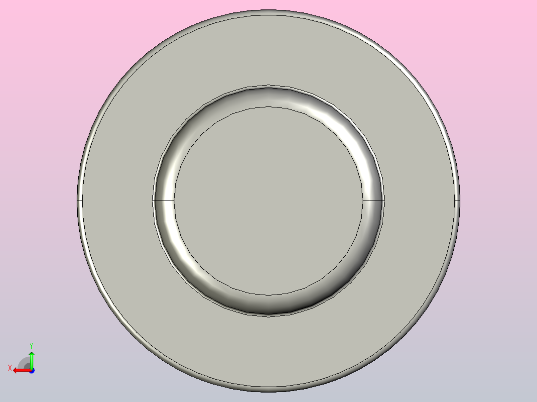 AA-LR6 电池模型设计后视图