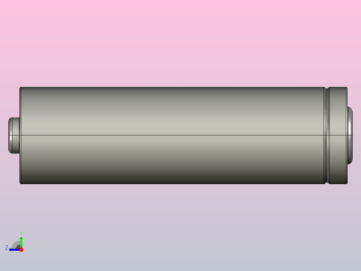 AA-LR6 电池模型设计右视缩略图