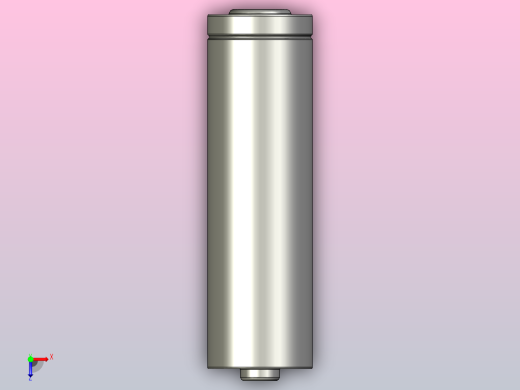 AA-LR6 电池模型设计俯视缩略图