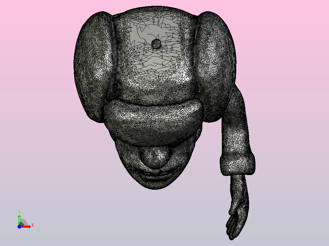 光头强（细化）前视图