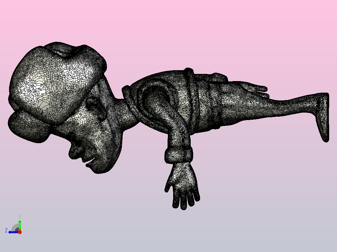 光头强（细化）右视图