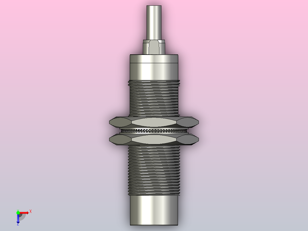接近开关传感器E-ZJG03-N-8-M18俯视图