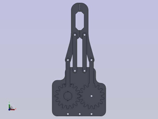 手动控制夹具前视缩略图