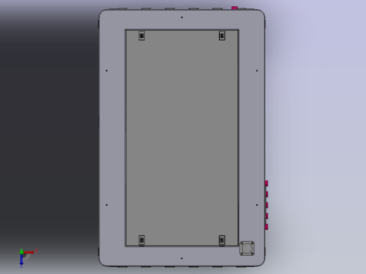 钣金设备外罩俯视缩略图
