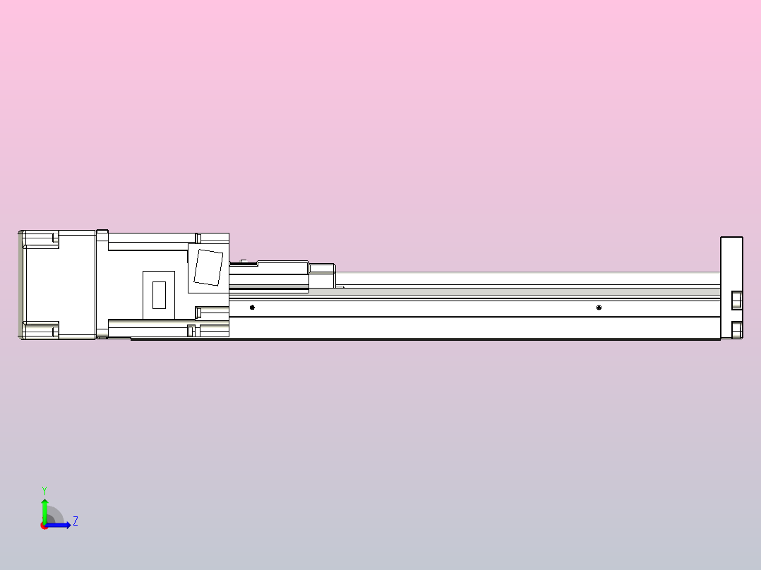 钢基模组TPA-KSR-8610C-340A1-ML-H0S1左视图