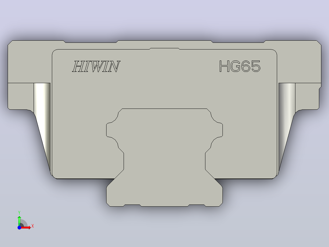 HGW65CC上银KK直线模组...rar.rar前视图