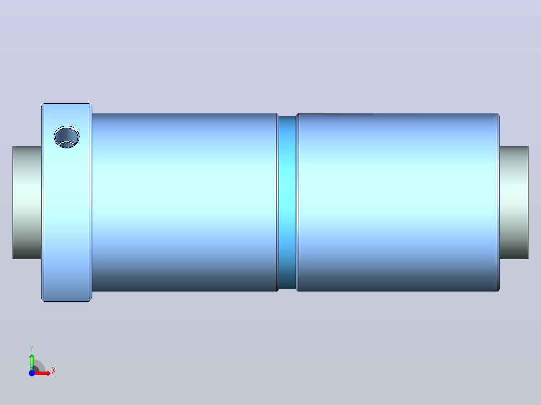 FDUD-4010-T4直线轴承前视图