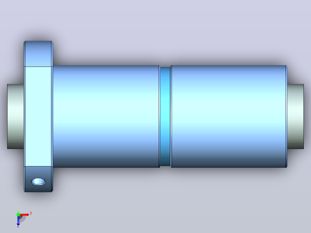FDUD-4010-T4直线轴承俯视图