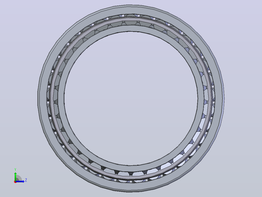 滚子轴承 32920左视图