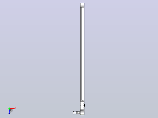 带式直线轴半闭式TPA-ONB-80-170-L1950-DL-J60-N3俯视缩略图