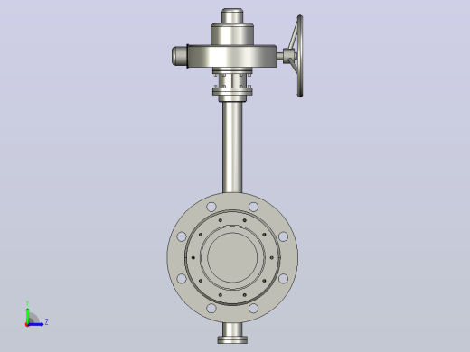 Dt943H(F)-10C.P.R.V-B[DN125]阀，截止阀，风阀，蝶阀左视缩略图