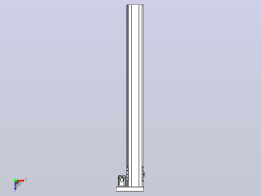 日规模组半封闭丝杆TPA-HNR-175D-2510C-L1650-ML-Y-P75-N3俯视缩略图