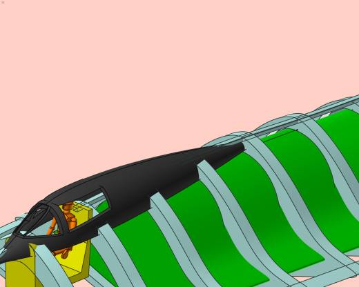 锁定-SR-71-侦察-飞机-固体-装配-模型缩略图