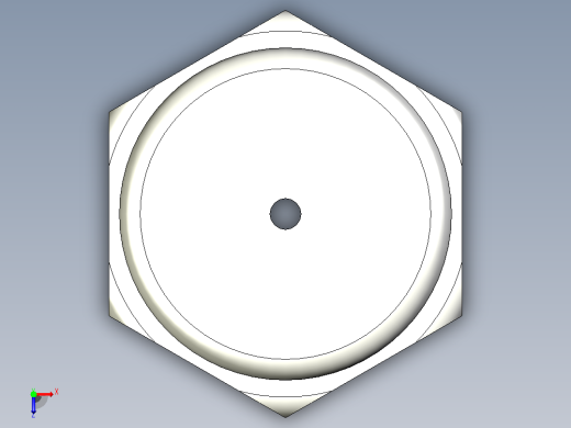 圆头油脂嘴-具有所有配置的Solidworks零件俯视缩略图