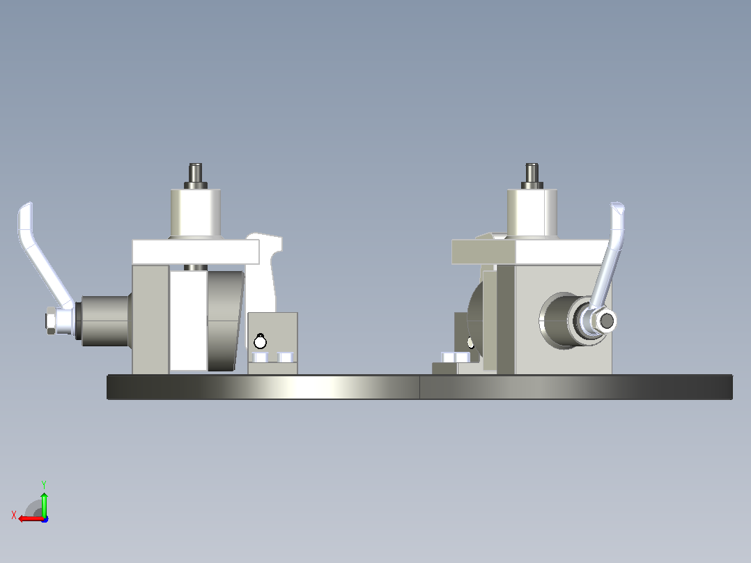 Fixture-516组合式夹紧器工装夹具后视图