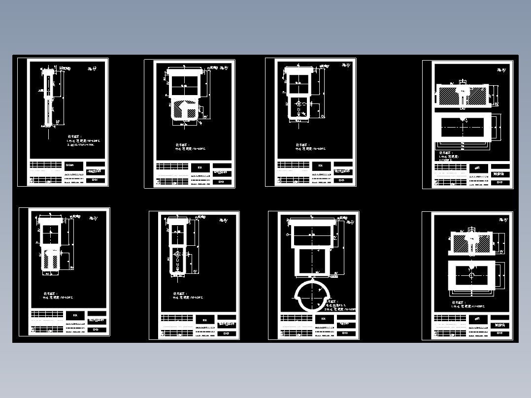 深圆筒拉深模具毕业设计的设计全套CAD图纸