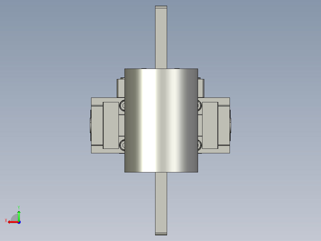 机器人抓手后视图