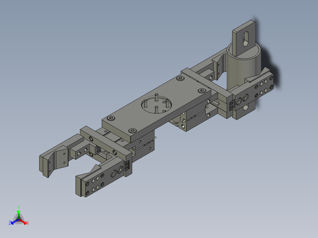 机器人抓手正等轴测图