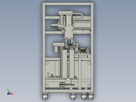 半导体线路板上下料设备stp前视缩略图