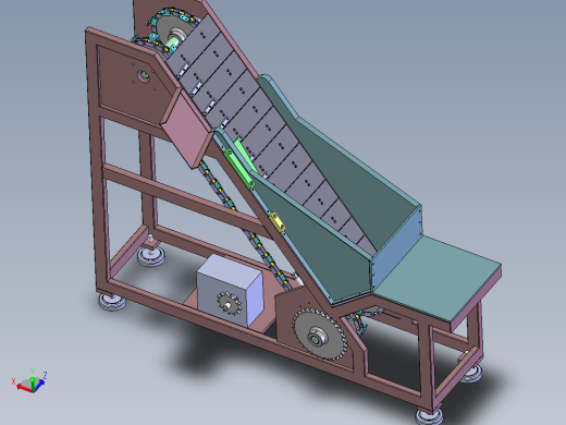T569 链板式提升输送机