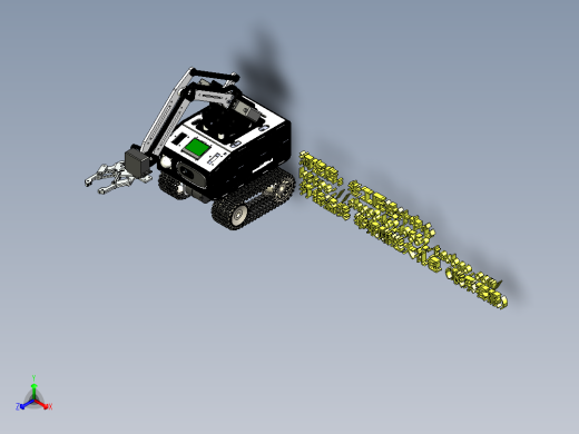 B13_机械臂履带车