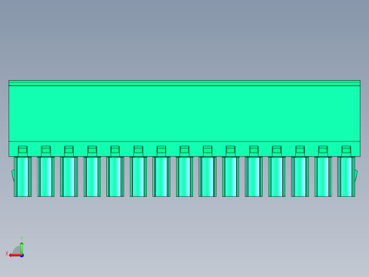 DEGSON 15EDG 系列 3.81mm 插拔式接线端子-15EDGKA-3.81-15P-14-00AH后视缩略图