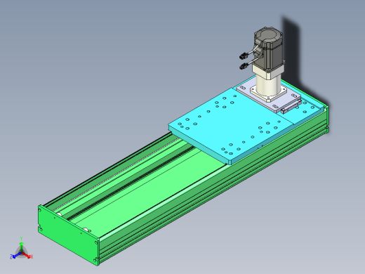 东锦齿条传动DH270G-L167-S550-BU-减速机+750W