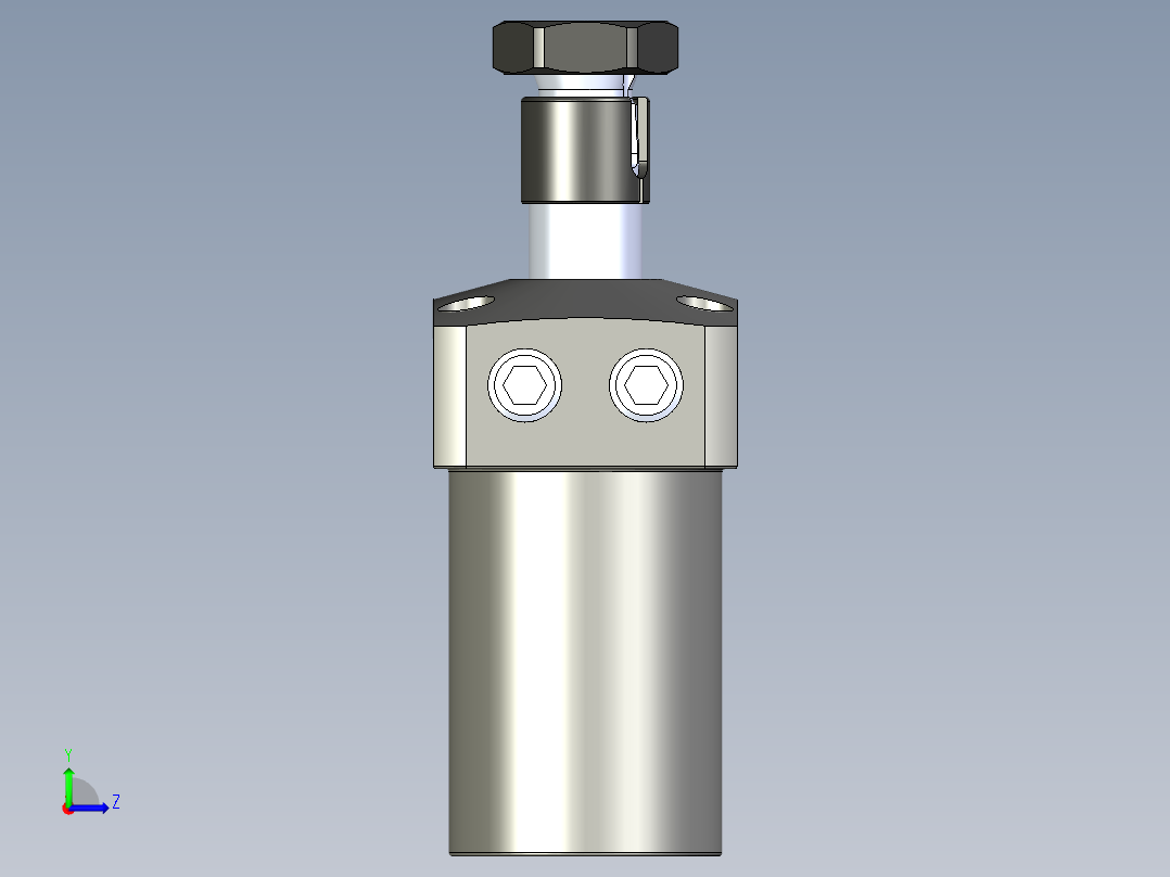KOSMEKLHS0360-GR-Y60多系列多零件图纸模型左视图