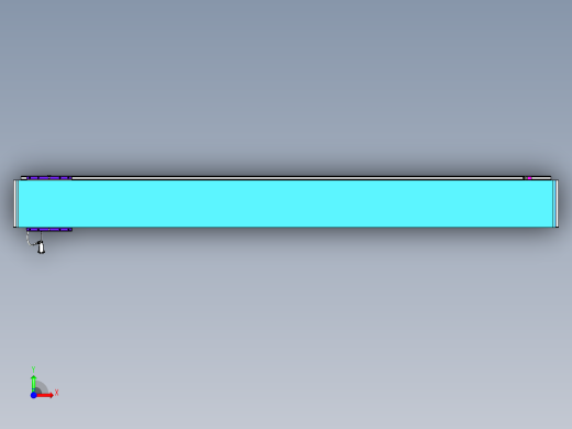 威洛博VL系列直线电机模组-VL22H3-S2200前视缩略图