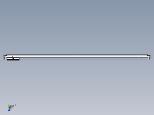 威洛博VL系列直线电机模组-VL22H3-S2200俯视缩略图