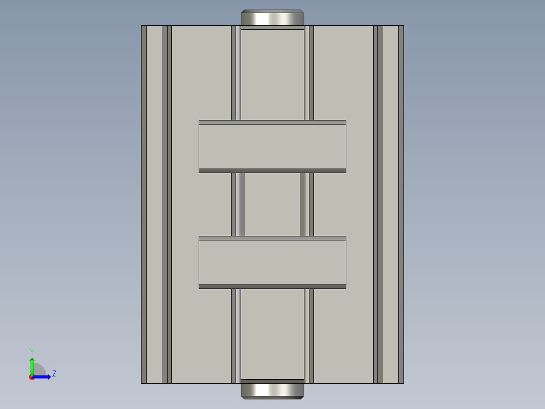 普通气爪PH04-16左视图