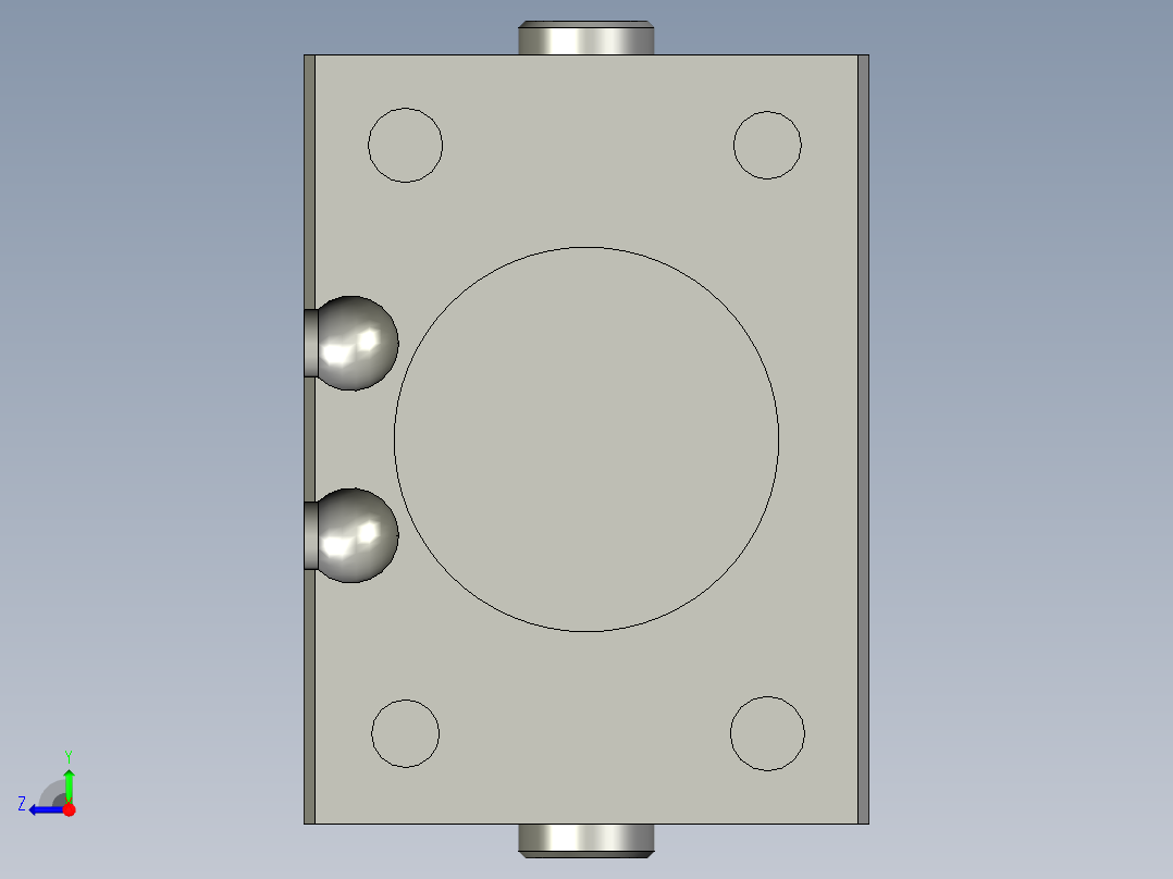 普通气爪PH04-16右视图