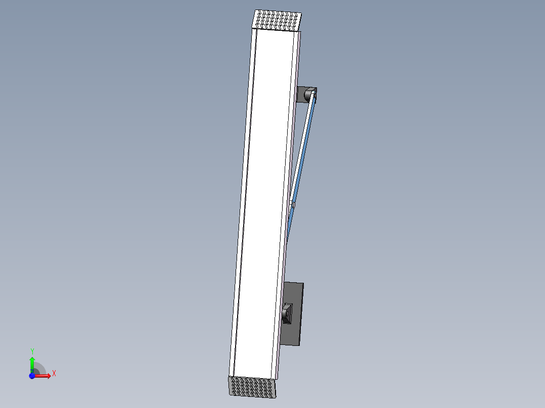 Q334-汽车用四轮定位举升机及液压系统控制设计【三维SolidWorks】前视图