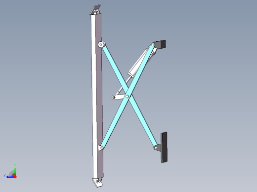 Q334-汽车用四轮定位举升机及液压系统控制设计【三维SolidWorks】右视缩略图
