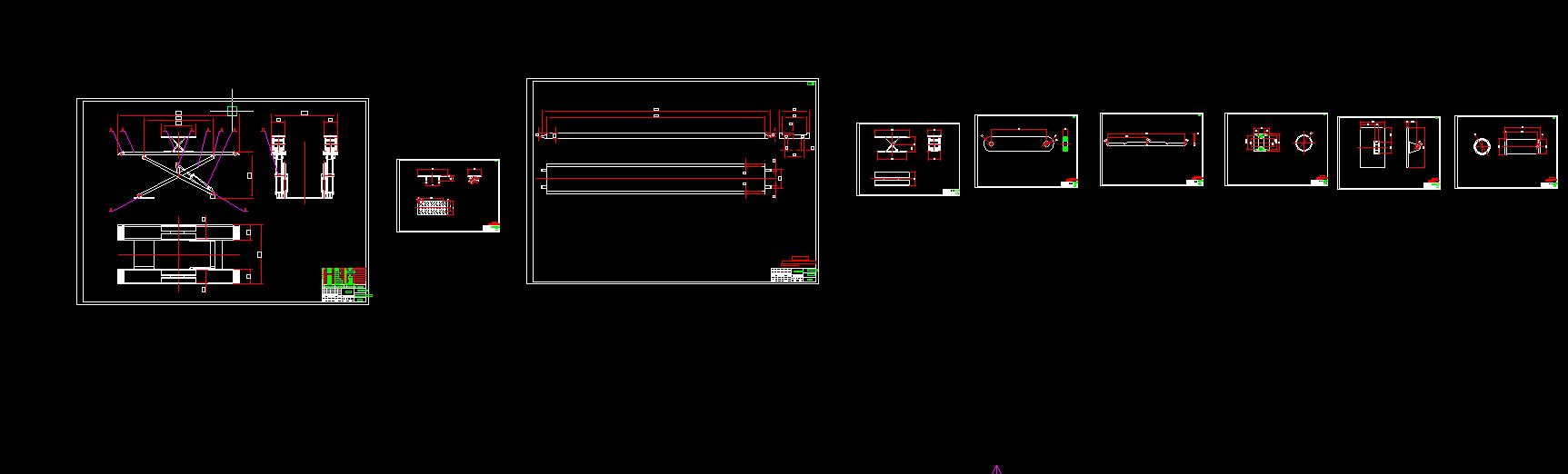 Q334-汽车用四轮定位举升机及液压系统控制设计【三维SolidWorks】