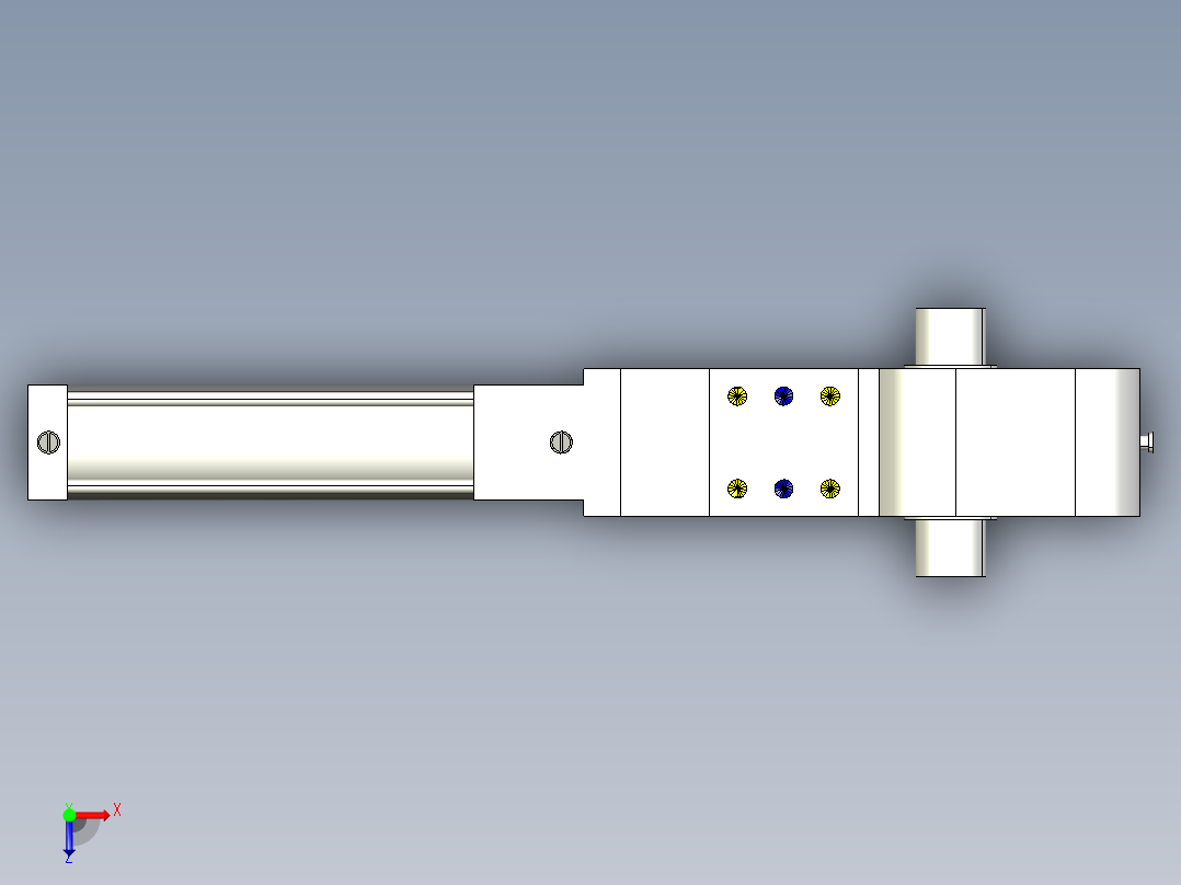 德克斯TUNKERS气缸数模KS_80_2_A00_T12_135GRAD俯视图
