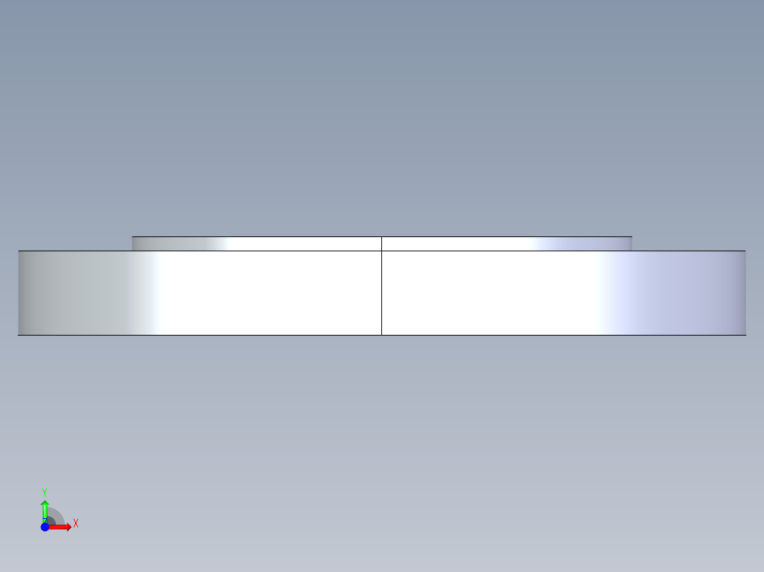 CPVC管件25-Sch80_Blind Flange_9853-060_6in前视图