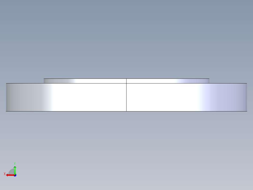 CPVC管件25-Sch80_Blind Flange_9853-060_6in后视图