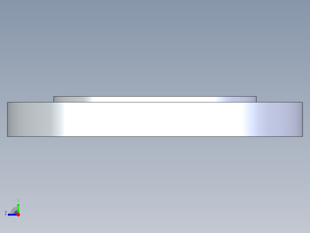 CPVC管件25-Sch80_Blind Flange_9853-060_6in右视图