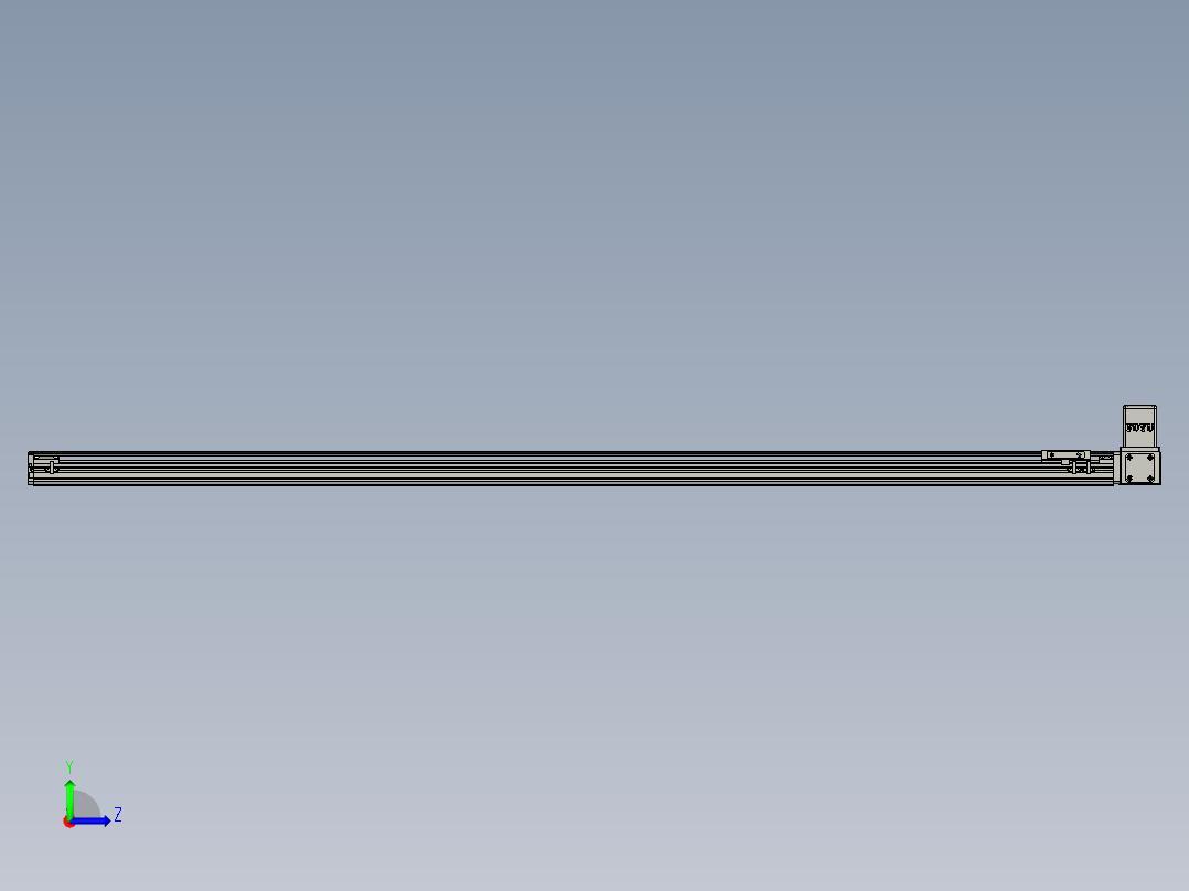 模组FTB10-LU-1800左视图