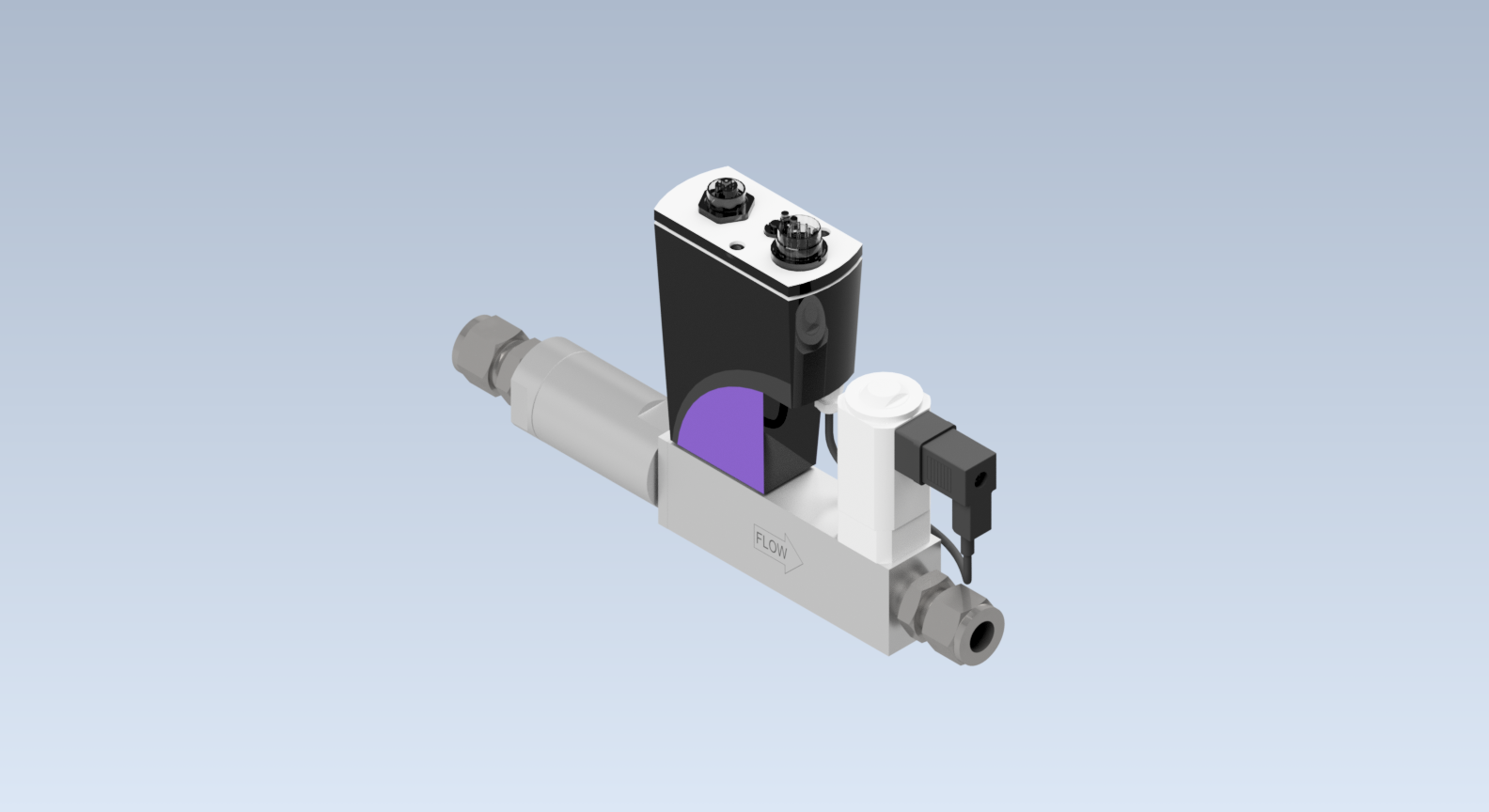 适用于低-中流量的工业型气体质量流量控制器