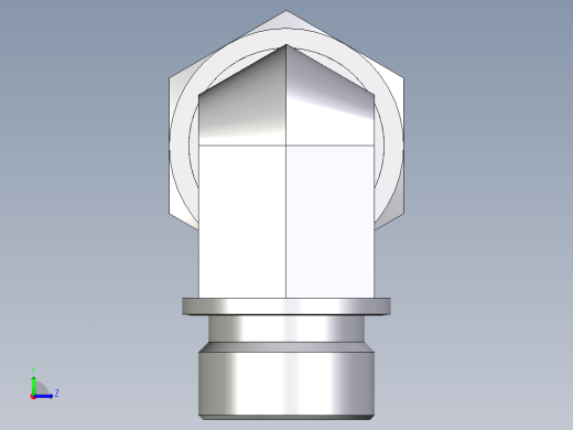 卡套式工业通用硬管接头EO_Male_stud_elbow_WE20SM71左视缩略图