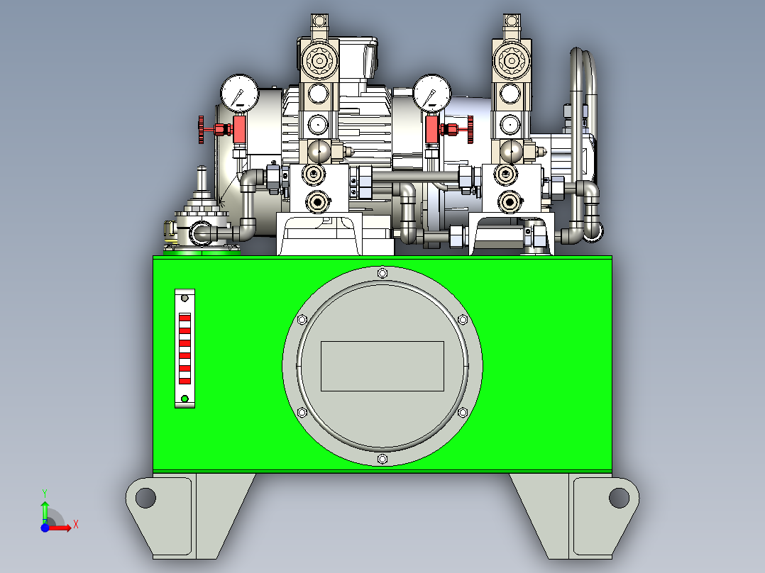 液压动力单元4前视图