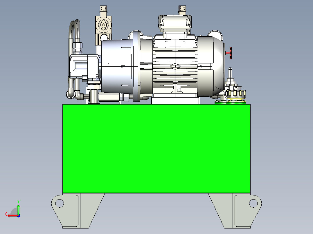 液压动力单元4后视图
