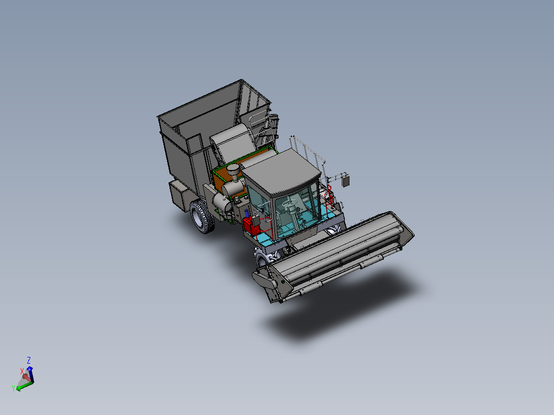 弹齿滚筒式辣椒收获机1391784===800